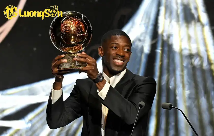 Dembele là cầu thủ thứ 10 từng vô địch World Cup, Champions League và giành Quả bóng Vàng